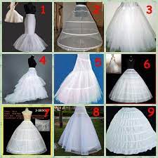 9 Style A Line Hoop Hoopless Super Big Wedding Crinoline Petticoat Underskirt Bridal Accessories Petticoat Vintage Plus Size Knee Length Petticoat From Dolphinb Wedding Dress Patterns Big Wedding Dresses Crinoline Skirt