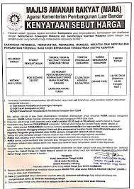 Get latest information related to international tenders for 2019 government tender document, 2019 tender notifications and global tender opportunities from world wide. Iklan Tender Sebutharga