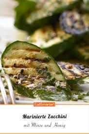 Marinierte Zucchini Rezept Zucchini Marinieren Grillgemuse Rezept