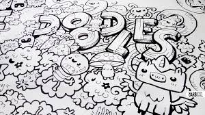 Kawaii Doodle How To Draw Kawaii And Letters By Garbi Kw Doodle Art Posters Doodle Art Kawaii Drawings