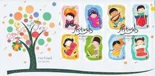 Stamps Singapore Posts Festivals June 2014 First Day Covers Singapore Stamp