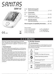 Die firma sanitas bietet ein zuverlässiges und gutes blutdruckmessgerät, das neben. Sanitas Sbm 42 Blood Pressure Monitor