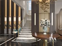 in this room the contrast between the light and dark marble with the touches of gold and the the 3d wall create a stunning contempora home design home decor