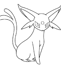 1.0 m (3' 3) weight: Umbreon Coloring Page Coloring Home