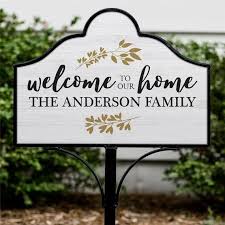 Check spelling or type a new query. Welcome To Our Home Personalized Magnetic Sign Set Garden Etsy In 2021 Garden Signs Yard Signs Patio Signs