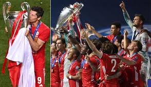 The champions league anthem belts out at an empty stadium. Watch Bayern Munich Lift The Champions League After Dispatching Psg