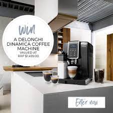 Looking for the best delonghi espresso machine? Betta Home Living Win A Delonghi Dinamica Coffee Machine Competitions Com Au