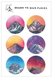 Moon stickers scrapbooking supplies paper for witch bullet . Starry Night Sticker Sheet Print Stickers Aesthetic Stickers Sticker Sheets