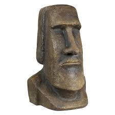 The huge stone figures of easter island have beguiled explorers, researchers and the wider world for centuries, but now experts say they have cracked one of the biggest mysteries: 32 Gray And Brown Easter Island Ahu Akivi Moai Monolith Outdoor Garden Statue Extra Large Easter Island Statues Easter Island Statue