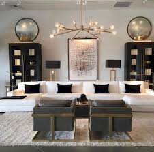 Move all of your furniture that's leaning against the walls out a few inches, if possible, like this homeowner did. 34 Stunning Interior Design Ideas For Your Living Room Pimphomee Living Room Lighting Luxury Home Decor Living Room Designs