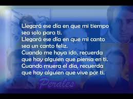 Jose Luis Perales Balada Para Una Despedida Letra Youtube