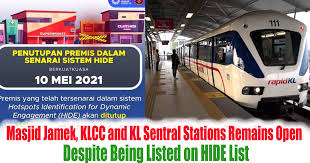 We did not find results for: Masjid Jamek Klcc And Kl Sentral Stations Remains Open Despite Being Listed On Hide List Everydayonsales Com News