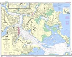 Noaa Nautical Chart 13272 Boston Inner Harbor Maps Noaa