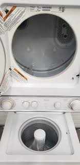 Links to best stackable washer dryer listed below at consumer buddy, we've researched the best stackable washer dryer on amazon saving you time and money. Used Laundry Center Whirlpool Ylte5243dq6 Apartment Size Max Used Appliances