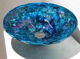 glass sink, glass bathroom sink, glass