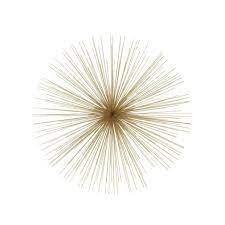 3d wall art starburst designs with metallic gold finishes a little luxury: 32 Contemporary Iron Starburst Wall Decor Gold Olivia May Target