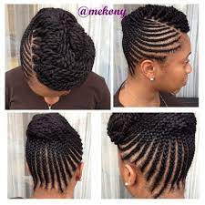 20 best braided updos for black women. Sweet Simple Cornrow Updo By Jennifer C Of Mekony Meko New York Natural Hair Care Sp Natural Hair Twists Natural Hair Braids African Braids Hairstyles