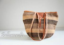 On Sale Sisal Bag Leather Bag African Bag Sling Bag African Purse Crossbody Bag Christmas Gift For Loved Ones Sisal Bag Africabaie Com