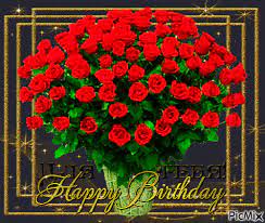 Happy mother`s day, women`s day, valentine`s day or birthday background. Bundle Of Roses Happy Birthday Gif Pictures Photos And Images For Facebook Tumbl Happy Birthday Flowers Wishes Birthday Wishes Flowers Happy Birthday Flower