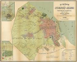 Old Map Of Buenos Aires Argentina City Plan Of Buenos Aires Wonderful Vintage Map Reproduction Available On Canvas Or Paper Old Map Vintage Maps Vintage Map