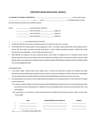 A resolution is actually really simple to write. 50 Printable Board Resolution Sample Forms And Templates Fillable Samples In Pdf Word To Download Pdffiller
