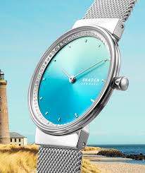 Skagen brown plated titanium square mesh watch 396ltmd. Women S Watches Skagen