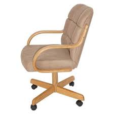 However, make sure the arms can fit underneath the tabletop. Casual Dining Cushion Swivel And Tilt Rolling Caster Chair Http Www Mytimehome Com Casual Dining Cushion Swivel And Tilt Ro Caster Chairs Chair Comfy Chairs
