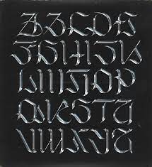 Chrome Typeface Lettering Design Typeface Design Typography Design