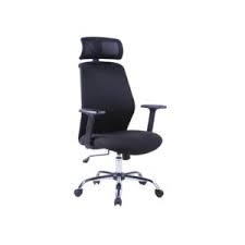 كرسي مكتبي قابل للتعديل اسود Chairs Tables Office Furniture Furniture Household Saco Store