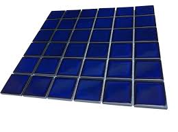 Glass tile oasis stocks a variety of glass wall tiles in a variety of finishes for your next tile project. 2x2 Cobalt Blue Glossy Porcelain Mosaic Tile Pool Rated Kitchen Backsplash Bathroom Floor Walls Shower Wall Accent Wall