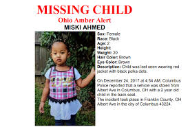Please look out for a 2003 black gmc yukon denali with the license plate of jgp2058. Update Amber Alert Canceled For Missing 2 Year Old Girl Fox 8 Cleveland Wjw