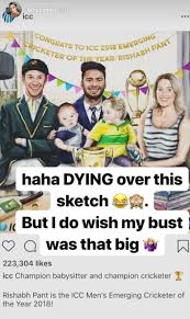 A teenager showed the world how to keep calm after being hit on the helmet by a vicious bouncer then almost anchored the chase. Bonnie Paine Loves Icc S Congratulatory Post For Rishabh Pant