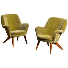 1950s Two Carl Gustaf Hiort Af Ornas Pedro Chairs By Puunveisto Oy Trasnideri Modern Easy Chair Chair Fabric Leather Chair