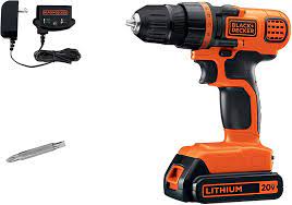 Sign up for a myblack+decker account for quick and easy access to saved products, projects plus, the batteries work with all the 20v max* black+decker products you already own. Amazon Com Black Decker 20v Max Cordless Drill Driver 3 8 Inch Ldx120c Tools Home Improvement