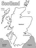Foster the literacy skills in your child with these free, printable coloring pages that can be easily assembled into a book. Scotland Coloring Pages