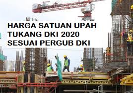 Sebagai seoarang yang menekuni bidang jasa konstruksi baik itu pekerjaan yang berskala besar atau pun kecil, harga bahan material bangunan adalah sutu yang sangat penting dan vital sekali karena seperti yang kita tahu komposisi harga material terhadap harga item pekerjaan mencapai 80% jika. Harga Satuan Upah Tukang Dki Jakarta Sesuai Pergub No 10 Tahun 2020 Rumah Material