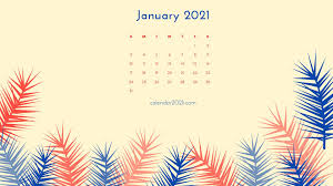 January 2021 Calendar Wallpaper In 2020 Calendar Wallpaper Printable Calendar 2021 Calendar