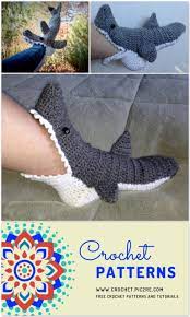 Amigurumi Shark Booties Free Crochet Pattern Crochet Pic2re