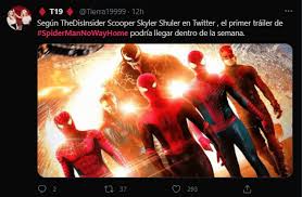 No way home ya no quedan dudas que este es el filme más esperado del año de marvel studios.a exactos cinco meses que esto pase, aún no hay una campaña publicitaria de la nueva película del trepamuros, solamente el merchandising oficial se ha encargado de dar la mayoría de los adelantos. Spider Man No Way Home Fans Awaiting Movie Trailer Paudal