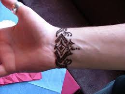 Tribal Wrist Tattoos For Guys Tato Pria Tato Suku Tato