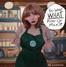 Zimoon272 on X: You want WHAT kind of MILK ?! Second try Reference : @ suoiresnu #ochako #Ochakouraraka #ochakocosplay t.co8Lz9JLQDPd  X