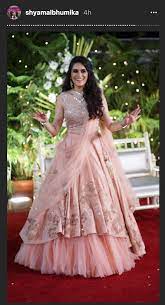 Pin By Hemisha On Sangeet S B Indian Gowns Dresses Indian Bridal Outfits Gown Party Wear