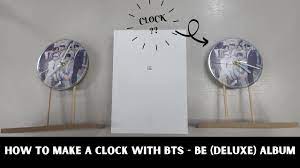 This is a simple diy digital clock kit for beginners. How To Make A Clock With Bts Be Deluxe Edition Youtube