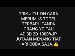 Rumus Togel 4d 3d 2d Trik Angka Jitu 1000 Jutaan Tiap Hari Menang Youtube Di 2021 Pelajaran Matematika Belajar Menghitung Belajar