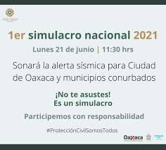 Simulacro nacional 2021 que se llevará a cabo el próximo 19 de mayo. 0h3lhdi5a5bjrm
