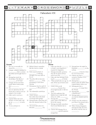 Literary terms crossword puzzle pdf answer key. Free Crossword Puzzles English Teacher S Free Library Prestwick House