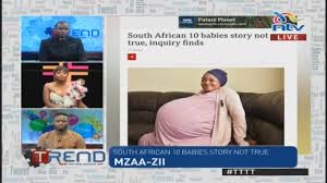 According to eyewitness news, a statement issued on tebogo's behalf on tuesday 15 june read: Ntv Kenya The South African Woman Did Not Give Birth To 10 Babies An Enquiry Finds Facebook