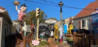 cudahy, wi crazy yard, sinking cadillac