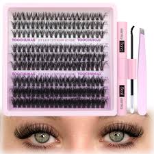 Amazon.com: TOOCHUNAG Fluffy Lash Clusters Kit Wispy Lash Extension Kit DIY  30+40+50D Cluster Eyelash Extensions Kit 10-18mm D Curl Eyelash Clusters  with Individual Lashes Bond and Seal : Beauty & Personal Care