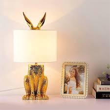 Quantity quantity add to cart share this: Luxury Modern Rabbit Table Lamp Led Table Lights Bedside Led Desk Lamp Bedroom Living Room Dining Kitchen Fixtures Luminaire Industrial Modern Rabbit Table Lamp Led Table Lights Bedside Led Desk Lamp Bedroom Living